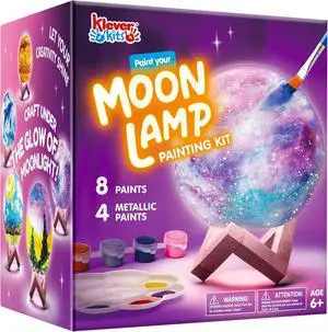 DIY 3D Moon Night Light, Paint Your Own Moon Lamp Kit Galaxy Lamp Arts and Crafts Kit, School Activities, Birthday Gifts for Kids Girls Boys DIY 3D Moon Night Light, Paint Your Own Moon Lamp Kit Galaxy Lamp Arts and Crafts Kit, School Activities, Birthday Gifts for Kids Girls Boys