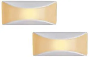 MB500A Wireless Battery Powered Dusk to Dawn Amber Sleep Friendly LED Stair Light/Night Light, White, 2-Pack MB500A Wireless Battery Powered Dusk to Dawn Amber Sleep Friendly LED Stair Light/Night Light, White, 2-Pack