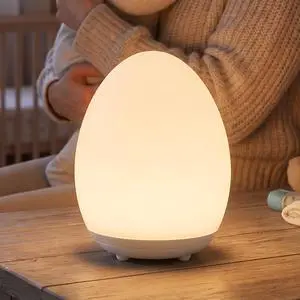 Egg Light for Nursery, Rechargeable Touch-Control Baby Night Light Egg Light for Nursery, Rechargeable Touch-Control Baby Night Light
