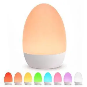 Egg Night Light for Nursery, Baby Essentials for Newborn, Rechargeable Baby Night Light with 3 Color Temperatures + 12 RGB Colors, Touch Dimmable, Egg Light for New Baby, Night Feeding, Kid Egg Night Light for Nursery, Baby Essentials for Newborn, Rechargeable Baby Night Light with 3 Color Temperatures + 12 RGB Colors, Touch Dimmable, Egg Light for New Baby, Night Feeding, Kid