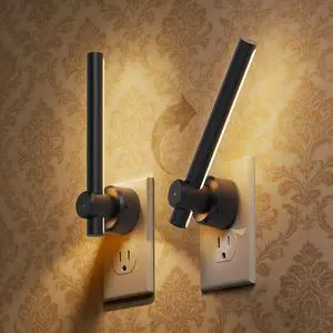 Night Light Plug in, 2Pack Dimmable Night Lights Plug into Wall Night Light Plug in, 2Pack Dimmable Night Lights Plug into Wall