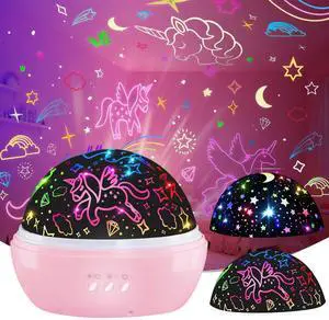 Unicorn Toys Night Light for Toddler Girls,Unicorn Gifts Age 6-8,Unicorns and Starry Night Light Projector for Kids, Birthday Gift for 3-10 Year Olds Girls Unicorn Toys Night Light for Toddler Girls,Unicorn Gifts Age 6-8,Unicorns and Starry Night Light Projector for Kids, Birthday Gift for 3-10 Year Olds Girls