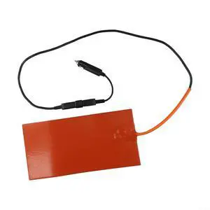 Silicone Heating Pad 12V 100W for Food Delivery Bag, 152mm x 304mm Heater Mat with Overheat Protection, Compatible with 12V Power Source Silicone Heating Pad 12V 100W for Food Delivery Bag, 152mm x 304mm Heater Mat with Overheat Protection, Compatible with 12V Power Source