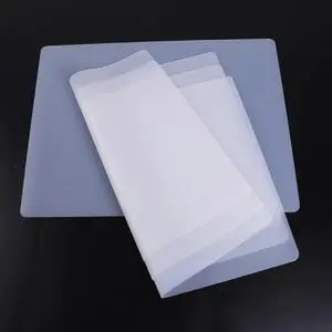 8"W x 9.5"L Small Clear Silicone Craft Mats: Heat Resistant Non-Slip 4 Pcs 8"W x 9.5"L Small Clear Silicone Craft Mats: Heat Resistant Non-Slip 4 Pcs