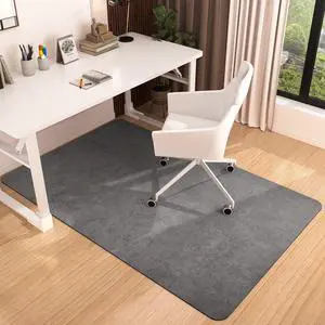 Office Chair Mat for Hardwood Floor, 55"x35" Computer Chair Rug, Under Desk Mat, Large Anti-Slip Floor Protector for Home Office Office Chair Mat for Hardwood Floor, 55"x35" Computer Chair Rug, Under Desk Mat, Large Anti-Slip Floor Protector for Home Office