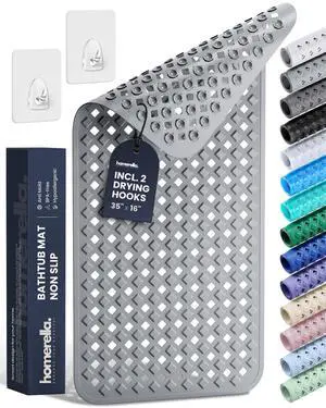 Bathtub Mat Non Slip 35x16 Shower Mat Non Slip Anti Mold BPA Free Bathtub Mat Non Slip 35x16 Shower Mat Non Slip Anti Mold BPA Free