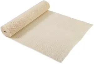 Slip Stop Liner - Prevents Slipping and Sliding in RVs & Camper Kitchen Shelves and Drawers | Great for Toolboxes, Rugs, & More |Durable, Washable Material | 1' x 12' Roll - Cream (43277) Slip Stop Liner - Prevents Slipping and Sliding in RVs & Camper Kitchen Shelves and Drawers | Great for Toolboxes, Rugs, & More |Durable, Washable Material | 1' x 12' Roll - Cream (43277)