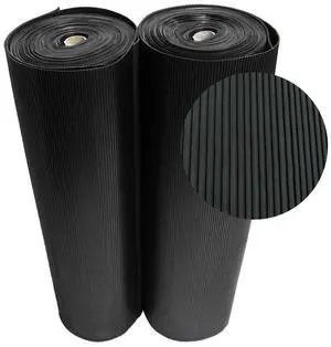 Ramp Cleat Non-Slip Outdoor Rubber Mats - 1/8" x 3 ft x 4 ft Ramp Cleat Non-Slip Outdoor Rubber Mats - 1/8" x 3 ft x 4 ft