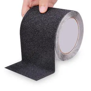 Anti Slip Tape, Waterproof Self Adhesive Black 4"x32.8Ft Grip Tape Anti Slip Tape, Waterproof Self Adhesive Black 4"x32.8Ft Grip Tape