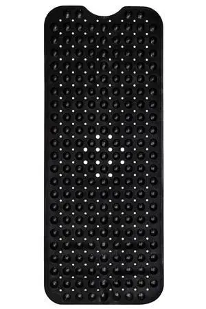 Non-Slip Bath & Shower Mat 40x16 Extra Long, Suction & Drain Holes Non-Slip Bath & Shower Mat 40x16 Extra Long, Suction & Drain Holes