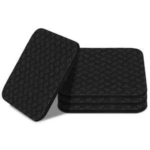 Compact Silicone Treadmill Mat, Non-Slip Shock Absorbing Pad, Floor Protector for Home Gym Equipment, Easy to Clean, Anti-Vibration, Prevents Floor Damage (4, 3.94x3.94x0.2inch) Compact Silicone Treadmill Mat, Non-Slip Shock Absorbing Pad, Floor Protector for Home Gym Equipment, Easy to Clean, Anti-Vibration, Prevents Floor Damage (4, 3.94x3.94x0.2inch)