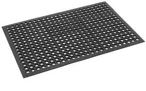 Rubber Floor Mat with Holes, 24''x 36'' Anti-Fatigue/Non-Slip Drainage Mat, for Industrial Kitchen Restaurant Bar Bathroom, Indoor/Outdoor Cushion Rubber Floor Mat with Holes, 24''x 36'' Anti-Fatigue/Non-Slip Drainage Mat, for Industrial Kitchen Restaurant Bar Bathroom, Indoor/Outdoor Cushion