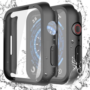 2-Pack Waterproof Case for 45mm Apple Watch Series 9/8/7 2-Pack Waterproof Case for 45mm Apple Watch Series 9/8/7