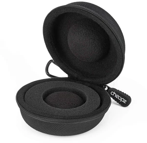 Travel Watch Case Single Storage Box for Wristwatches & Smart Watches up to 50mm, Black Travel Watch Case Single Storage Box for Wristwatches & Smart Watches up to 50mm, Black