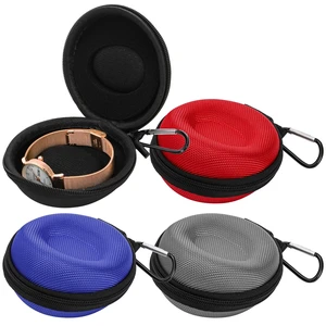 4 Pack Travel Watch Cases, EVA Single Watch Storage Box Watch Roll Organizer for Men, Wristwatches Smart Watches Display, 4 Colors 4 Pack Travel Watch Cases, EVA Single Watch Storage Box Watch Roll Organizer for Men, Wristwatches Smart Watches Display, 4 Colors