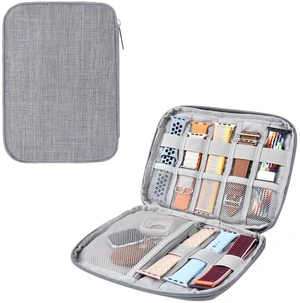 Watch Band Organizer, Watch Band Storage Case, Waterproof Smart Watch Band Organiser Case, Travel Organiser Bag for Watch Bands for Bands and Accessories,Watch Band Pin,Cable,Earphones (Gray) Watch Band Organizer, Watch Band Storage Case, Waterproof Smart Watch Band Organiser Case, Travel Organiser Bag for Watch Bands for Bands and Accessories,Watch Band Pin,Cable,Earphones (Gray)