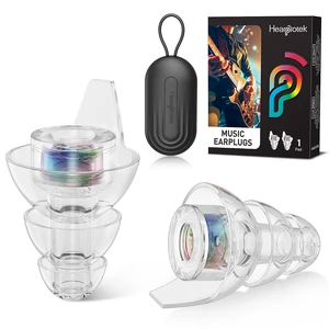 Hi-Fi Spirit Concert Ear Plugs, High Fidelity Silicone Music Earplugs for Concerts, Noise Reduction, Hearing Protection, Motorcycle, Musicians, Rave, Dj, Tinnitus Relief (Medium Size) Hi-Fi Spirit Concert Ear Plugs, High Fidelity Silicone Music Earplugs for Concerts, Noise Reduction, Hearing Protection, Motorcycle, Musicians, Rave, Dj, Tinnitus Relief (Medium Size)