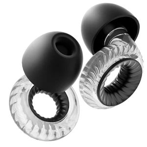 Concert Ear Plugs, High Fidelity Noise Cancelling Earplugs, Reusable Ear Plugs for Musicians, Raves, Focus and Sleep, 20dB Noise Reduction & Hearing Protection, 6 Pair Ear Tips in S/M/L(Clear) Concert Ear Plugs, High Fidelity Noise Cancelling Earplugs, Reusable Ear Plugs for Musicians, Raves, Focus and Sleep, 20dB Noise Reduction & Hearing Protection, 6 Pair Ear Tips in S/M/L(Clear)