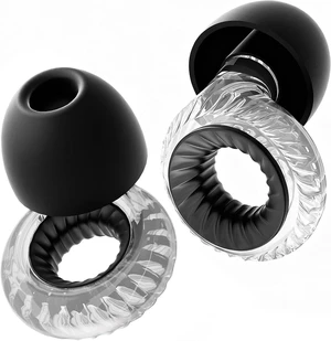 High Fidelity Concert Ear Plugs 2-Pack - Stylish Hearing Protection | 20dB SNR noise reduction & 3-Size custom fit, reusable ear plugs for concerts, festivals, live events, sports, DJs & more High Fidelity Concert Ear Plugs 2-Pack - Stylish Hearing Protection | 20dB SNR noise reduction & 3-Size custom fit, reusable ear plugs for concerts, festivals, live events, sports, DJs & more