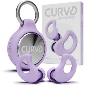 Ear Plugs for Sleeping, Noise Blocking Earplugs, 28dB SNR (Purple) | Everyday Use, For Side Sleepers, Travelers & Concertgoers, 5 Tip Sizes XXS-L, Hypoallergenic, Includes Case with Clip Ear Plugs for Sleeping, Noise Blocking Earplugs, 28dB SNR (Purple) | Everyday Use, For Side Sleepers, Travelers & Concertgoers, 5 Tip Sizes XXS-L, Hypoallergenic, Includes Case with Clip