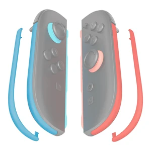 Replacement Decorative Strips for Joycon 2, Custom DIY Decoration Strip Side Housing Trim Shell with Prying Stick for Nintendo Switch 2 Controller - Blue & Orange Replacement Decorative Strips for Joycon 2, Custom DIY Decoration Strip Side Housing Trim Shell with Prying Stick for Nintendo Switch 2 Controller - Blue & Orange