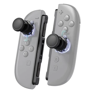 Replacement 3D Joystick & Thumb Grips & Side Rail Shell Buttons for Nintendo Switch 2 JoyCon, Console Rail Stickers Controller Left Right Analog Stick Thumbsticks Caps for Switch 2 - Black Replacement 3D Joystick & Thumb Grips & Side Rail Shell Buttons for Nintendo Switch 2 JoyCon, Console Rail Stickers Controller Left Right Analog Stick Thumbsticks Caps for Switch 2 - Black