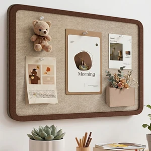 Bulletin Board Decorative Felt Foldable Vision Photo Pin Boards | 24 x 18 inches Brown Cork Board Alternative for Walls, Office, Home, Classroom,with Pushpins Small Storage Bag Bulletin Board Decorative Felt Foldable Vision Photo Pin Boards | 24 x 18 inches Brown Cork Board Alternative for Walls, Office, Home, Classroom,with Pushpins Small Storage Bag