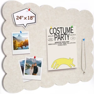 Felt Bulletin Board 24" x 18" Cork Board Alternative,Decorative Felt Pin Board Foldable Cork Boards for Walls Self-Adhesive Cork Board for Home Office Classroom Pin Board (Oatmeal) Felt Bulletin Board 24" x 18" Cork Board Alternative,Decorative Felt Pin Board Foldable Cork Boards for Walls Self-Adhesive Cork Board for Home Office Classroom Pin Board (Oatmeal)