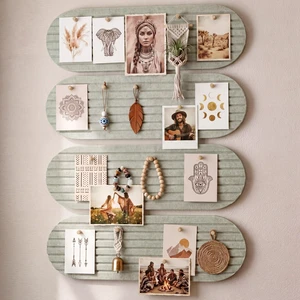 4 Pcs Cork Board for Wall Small Felt Bulletin Board, Sage Green | 17'' x 6'' Cork Strip, Pin Board, Alternative Corkboard, with 25 Push Pins, Adhesive Bar Strip, for Home Office Photo Decor 4 Pcs Cork Board for Wall Small Felt Bulletin Board, Sage Green | 17'' x 6'' Cork Strip, Pin Board, Alternative Corkboard, with 25 Push Pins, Adhesive Bar Strip, for Home Office Photo Decor