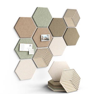 10-Pack Hexagon Felt Bulletin Board Tiles, Linen Dusk | Cork Board Alternative for Wall Decor and Vision Boards, with 50 Adhesive Tabs for Home, Office, Classroom or Dorm. 10-Pack Hexagon Felt Bulletin Board Tiles, Linen Dusk | Cork Board Alternative for Wall Decor and Vision Boards, with 50 Adhesive Tabs for Home, Office, Classroom or Dorm.