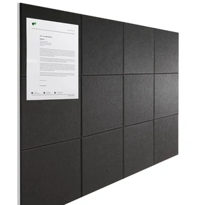 Large Cork Boards for Walls 48" x 36",12 Pack Bulletin Boards Alternative Cork Board for Office,Black Felt Wall Tiles, Contains Removable Security Stickers and PushPins Large Cork Boards for Walls 48" x 36",12 Pack Bulletin Boards Alternative Cork Board for Office,Black Felt Wall Tiles, Contains Removable Security Stickers and PushPins