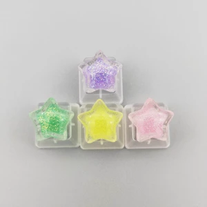 4 Keys Colorful Stars keycaps for Cherry Mx Switch Mechanical Keyboard Gaming Decoration Custom Backlit Key Caps Gift OEM 4 Keys Colorful Stars keycaps for Cherry Mx Switch Mechanical Keyboard Gaming Decoration Custom Backlit Key Caps Gift OEM