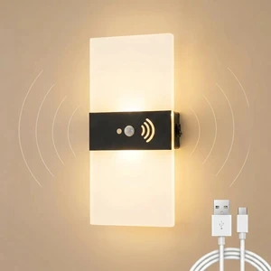 Wall Sconce, LED Wall Lights for Room Decor, Motion Sensor, 1PCS Wall Sconce, LED Wall Lights for Room Decor, Motion Sensor, 1PCS
