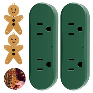 Wireless Remote Switch for Christmas Tree Lights, Gingerbread Man Wireless Remote for Christmas Tree Lighting Controller On Off Touch (2 Pack) Wireless Remote Switch for Christmas Tree Lights, Gingerbread Man Wireless Remote for Christmas Tree Lighting Controller On Off Touch (2 Pack)