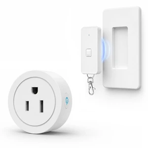 Remote Control Outlet Wireless Light Switch, 1 Pack Expandable and Removable Remote Outlet Switches for Christmas Light, Lamp, Appliance, FCC Listed, 1 Controller for 1 Outlet Remote Control Outlet Wireless Light Switch, 1 Pack Expandable and Removable Remote Outlet Switches for Christmas Light, Lamp, Appliance, FCC Listed, 1 Controller for 1 Outlet