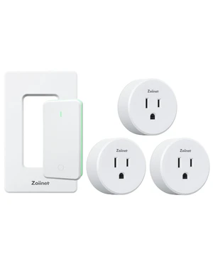 Remote Control Outlet with 3 Plugs, 80-275V/15A/1500W, Light Switch | 300 ft, Buckle Design & Removable, No Wiring Needed, Programmable, for Household Appliances, Christmas Tree, Lamps, Fans Remote Control Outlet with 3 Plugs, 80-275V/15A/1500W, Light Switch | 300 ft, Buckle Design & Removable, No Wiring Needed, Programmable, for Household Appliances, Christmas Tree, Lamps, Fans