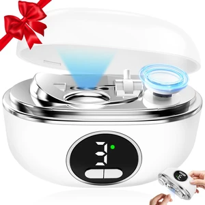 3-in-1 Electric Nail Clippers for Senior Automatic Nail Trimmer with Light Fingernail Clipper Grinder Trimmer with 2-Trimming Ports for Thin & Thick Nails 3-in-1 Electric Nail Clippers for Senior Automatic Nail Trimmer with Light Fingernail Clipper Grinder Trimmer with 2-Trimming Ports for Thin & Thick Nails