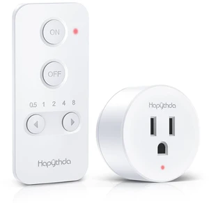 Remote Control Outlet with Timer, Wireless Remote Light Switch, Remote Outlet, 500ft Range Timer Outlet Plug, 15A/1500W Remote Plug in On/Off Switch, for Lamps, Fans, Appliances Remote Control Outlet with Timer, Wireless Remote Light Switch, Remote Outlet, 500ft Range Timer Outlet Plug, 15A/1500W Remote Plug in On/Off Switch, for Lamps, Fans, Appliances