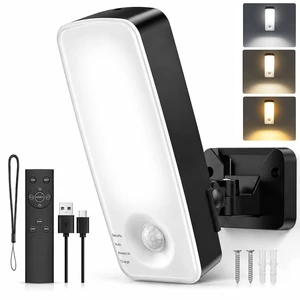 Rechargeable Motion Sensor Outdoor Lights, 10000mAh Outdoor Wall Light | 3 Modes Wireless Security Light with Remote, 3CCT Dimmable, IP65 Waterproof Outdoor Lights for Porch,Backyard,Garage Rechargeable Motion Sensor Outdoor Lights, 10000mAh Outdoor Wall Light | 3 Modes Wireless Security Light with Remote, 3CCT Dimmable, IP65 Waterproof Outdoor Lights for Porch,Backyard,Garage