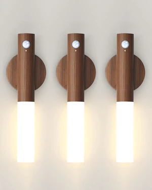 Motion Sensor Light Indoor, 2200mAh Rechargeable Wall Sconce | Battery operated wall lights magnetic night lights wooden wall decor for stairways, hallways, bedrooms and picture lighting Motion Sensor Light Indoor, 2200mAh Rechargeable Wall Sconce | Battery operated wall lights magnetic night lights wooden wall decor for stairways, hallways, bedrooms and picture lighting