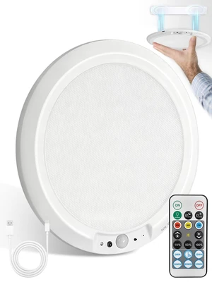 10000mAh Rechargeable Ceiling Light, Battery Operated Motion Sensor Closet Light with Remote, 3 Color Temperatures Dimmable Magnetic Mount for Closet Shower Hallway (1) 10000mAh Rechargeable Ceiling Light, Battery Operated Motion Sensor Closet Light with Remote, 3 Color Temperatures Dimmable Magnetic Mount for Closet Shower Hallway (1)