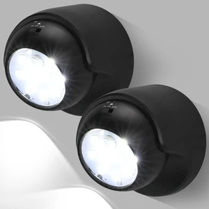 Motion Sensor Outdoor Lights - Outdoor Motion Sensor Light Battery Operated Wireless Spotlight Motion Detector Security Light Auto On Off for Sheltered Porch Stair Hallway Garage Wall Shed (2 Pack) Motion Sensor Outdoor Lights - Outdoor Motion Sensor Light Battery Operated Wireless Spotlight Motion Detector Security Light Auto On Off for Sheltered Porch Stair Hallway Garage Wall Shed (2 Pack)