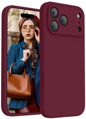 Magnetic for iPhone 17 Pro Case, 6.3", Plum (Burgundy) | Compatible with MagSafe, Integrated Silicone Camera Control Button, Camera Protection, Anti-Scratch Soft Microfiber Lining Magnetic for iPhone 17 Pro Case, 6.3", Plum (Burgundy) | Compatible with MagSafe, Integrated Silicone Camera Control Button, Camera Protection, Anti-Scratch Soft Microfiber Lining