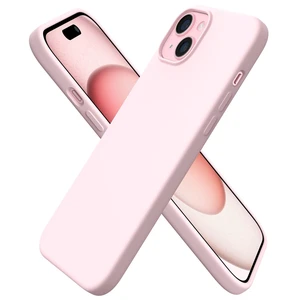 for iPhone 15 Plus Case 6.7", Slim Liquid Silicone, Pink | 3-Layer Full Coverage, Soft Gel Rubber, Non-Slip Grip, Shockproof Protective Phone Cover, Anti-Scratch Microfiber Lining for iPhone 15 Plus Case 6.7", Slim Liquid Silicone, Pink | 3-Layer Full Coverage, Soft Gel Rubber, Non-Slip Grip, Shockproof Protective Phone Cover, Anti-Scratch Microfiber Lining