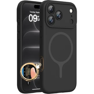 Silicone & Magnetic for iPhone 18 Pro Max Case, Black | Compatible with MagSafe, Camera Control Cover, Premium Silicone Cover Shockproof Drop Protection Phone Case for 18 Pro Max Silicone & Magnetic for iPhone 18 Pro Max Case, Black | Compatible with MagSafe, Camera Control Cover, Premium Silicone Cover Shockproof Drop Protection Phone Case for 18 Pro Max