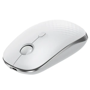 Rechargeable Slim Portable Silent Computer 2.4 GHz Wireless Mouse | Lightweight Ambidextrous with Nano Receiver, 4000 DPI Optical Tracking 90-Day Battery Life, Compatible with PC, Mac, Laptop Rechargeable Slim Portable Silent Computer 2.4 GHz Wireless Mouse | Lightweight Ambidextrous with Nano Receiver, 4000 DPI Optical Tracking 90-Day Battery Life, Compatible with PC, Mac, Laptop