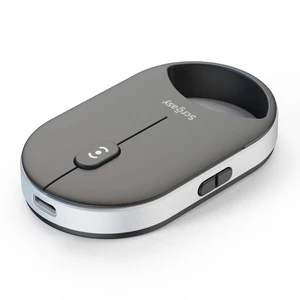 Pressure-Sensitive Infinite Free-Scroll Mouse | Small, Slim & Silent | 4000 DPI | Tri-Mode (Dual Bluetooth/2.4G/USB Wired) | Mini Portable Wireless Travel Mouse for Laptop, MacBook, iPad, PC Pressure-Sensitive Infinite Free-Scroll Mouse | Small, Slim & Silent | 4000 DPI | Tri-Mode (Dual Bluetooth/2.4G/USB Wired) | Mini Portable Wireless Travel Mouse for Laptop, MacBook, iPad, PC