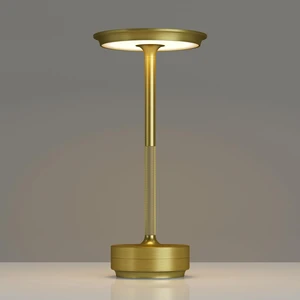 1 Pack Rechargeable Cordless Table Lamp, 5000mAh Battery Table Light | 3 Color Stepless Dimming Portable LED Table Light with Memory Function, for Outdoor/Dinner/Patio/Restaurant.(Gold) 1 Pack Rechargeable Cordless Table Lamp, 5000mAh Battery Table Light | 3 Color Stepless Dimming Portable LED Table Light with Memory Function, for Outdoor/Dinner/Patio/Restaurant.(Gold)