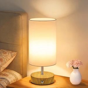 Rechargeable Cordless Table Lamp, 6000mAh Battery Operated | Dimmable, Wood-Grain Base, Portable Touch LED Desk Lamp, Modern Wireless Bedside Lamp Night Light for Bedroom, Bulb Included Rechargeable Cordless Table Lamp, 6000mAh Battery Operated | Dimmable, Wood-Grain Base, Portable Touch LED Desk Lamp, Modern Wireless Bedside Lamp Night Light for Bedroom, Bulb Included