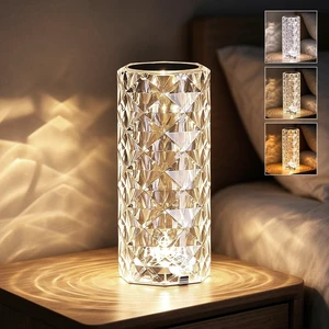 Portable Crystal Table Lamp,3 Color Touch Control Rechargeable Lamp,Crystal Bedside Lamp,Night Light,Room Decor Desk Lamp,Bedroom,Living Room,Kitchen,Dining Room Lamp(White) Portable Crystal Table Lamp,3 Color Touch Control Rechargeable Lamp,Crystal Bedside Lamp,Night Light,Room Decor Desk Lamp,Bedroom,Living Room,Kitchen,Dining Room Lamp(White)